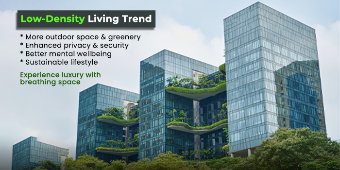 Low density living trend